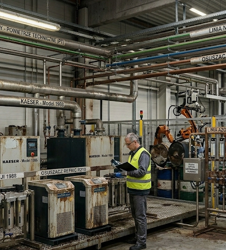 Audyt instalacji sprężonego powietrza